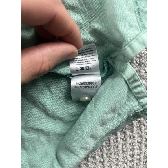 Faherty Sunwashed Organic Cotton Polo Shirt Mens XL Blue Casual Golf - Picture 8 of 13